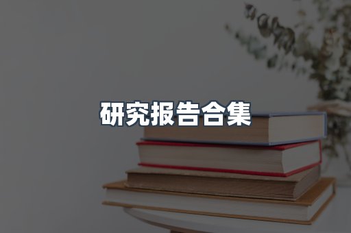 研究报告合集